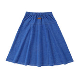Girls True Blue Paneled Skirt