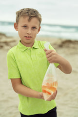 Boys Set Sail Paneled Polo