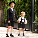 Black Pique Blazer