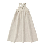 Girls Tan Tulips Maxi Dress