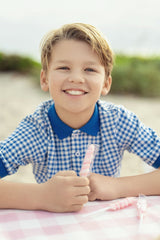 Boys Sweet Check Polo