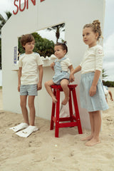 Girls Classic Denim T-shirt