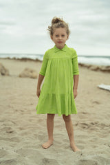 Girls Set Sail Dress with Collar