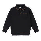 Boys Denim Stitch Polo
