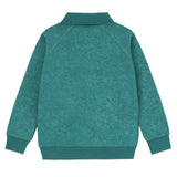 Boys Green Wash Polo with Racehorse