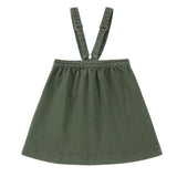 Girls Vintage Olive Jumper