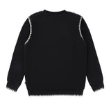 Girls Denim Stitch Sweatshirt