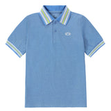 Heather Blue Polo 105B