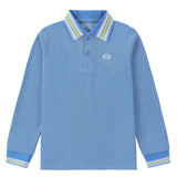 Heather Blue Polo 105B