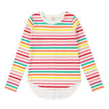 Girls Bright Stripes T-Shirt