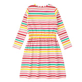 Girls Bright Stripes Dress