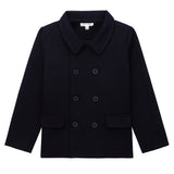 Boys Pique Navy Blazer