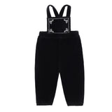Baby Girls Velvet Charm Romper