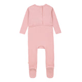 Baby Girls Pink BEBE Footsie