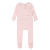 Baby Girls Soft Blush Footsie