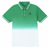 Boys Green Dip Polo