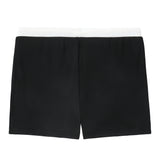 Baby Boys Black, Green & White Swim Trunk