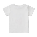 Girls White Strawberry T-Shirt