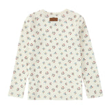 Girls True Blue Floral T-Shirt