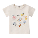 Girls Summer Graphic T-Shirt
