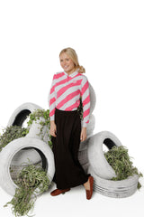 Teens Black Maxi Skirt with Gathered Pockets