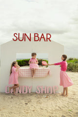 Girls Sweet Check Skirt