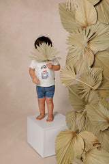 Boys White Salut T-Shirt