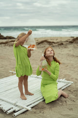 Girls Set Sail Paneled Skirt