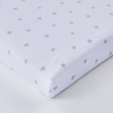 Star Printed Crib Sheet