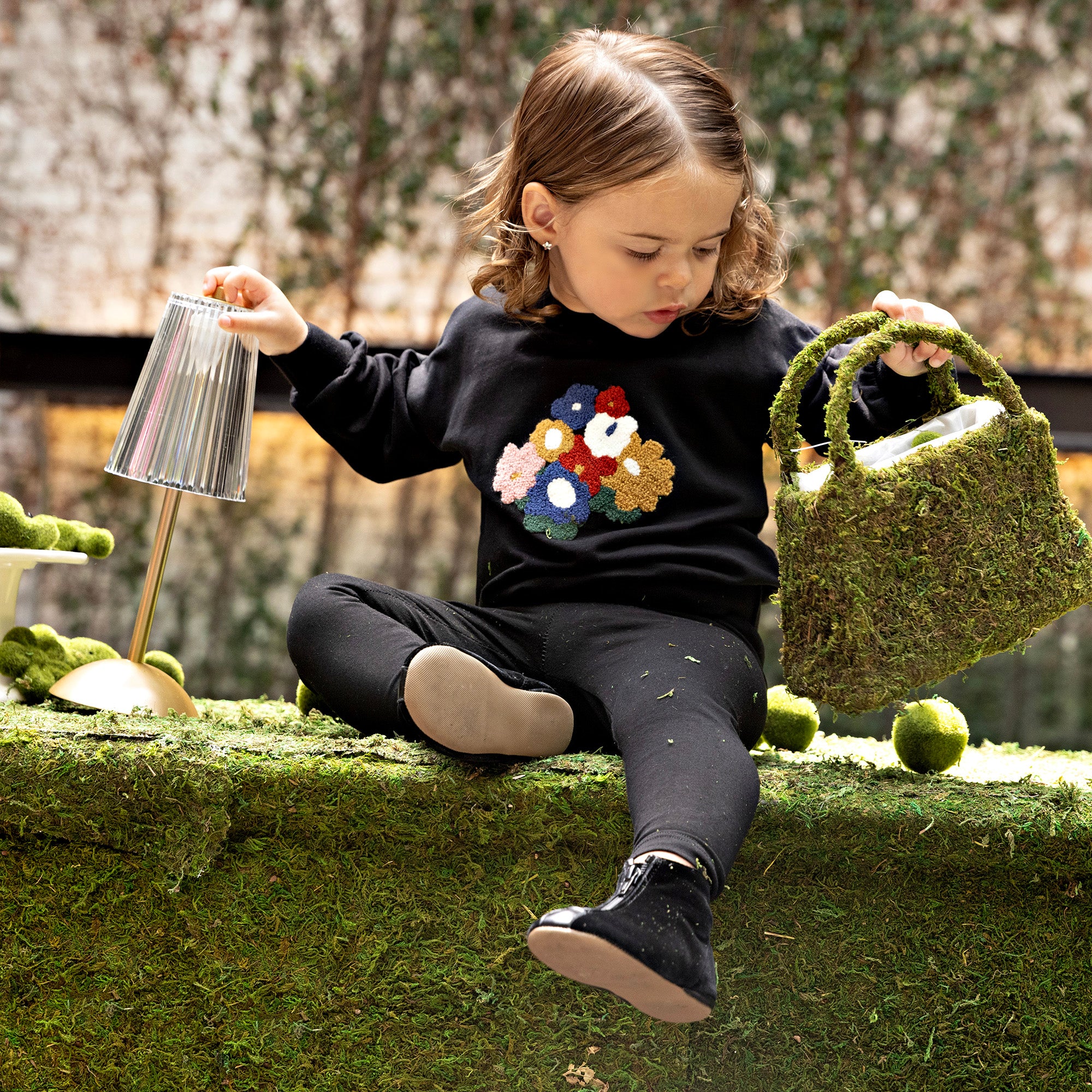 Terry Tales Puff Sleeve Sweatshirt