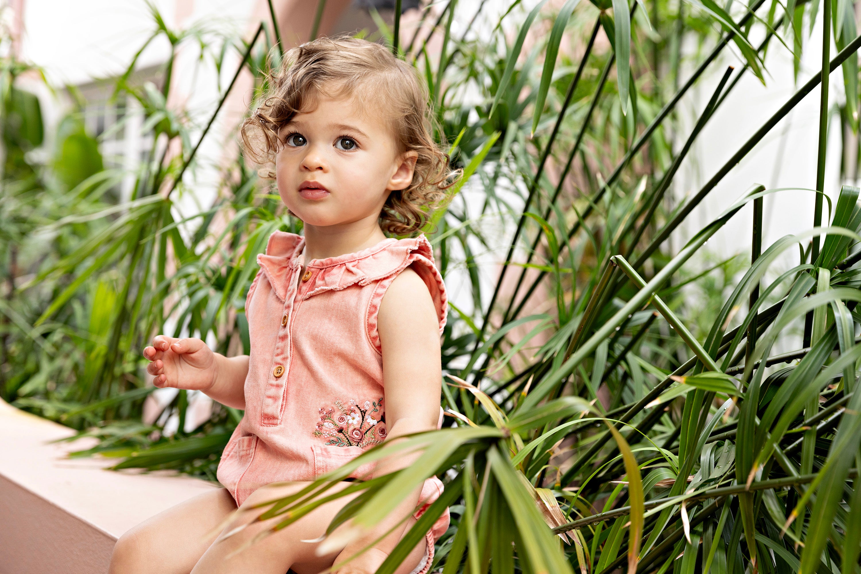 Blooming Pink Romper