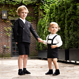 Black Pique Blazer