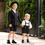 Black Pique Blazer