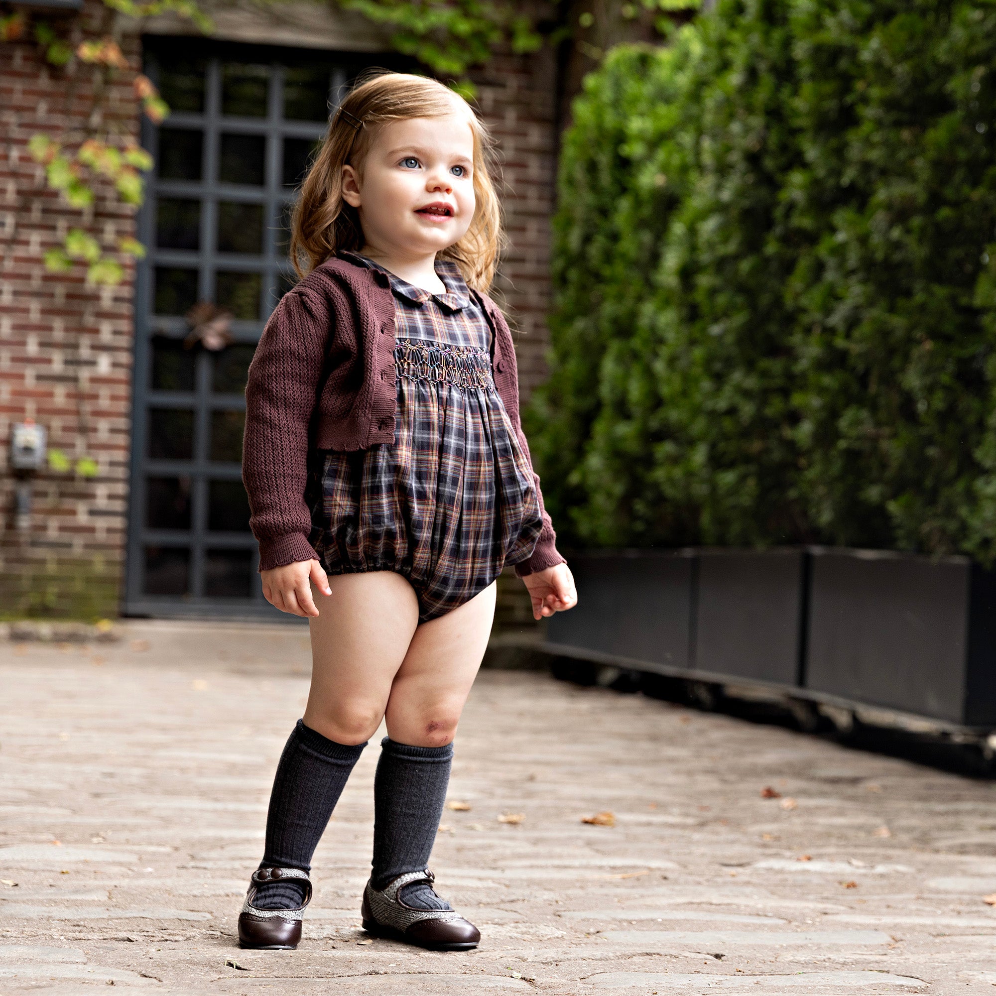 Heritage Plaid Romper