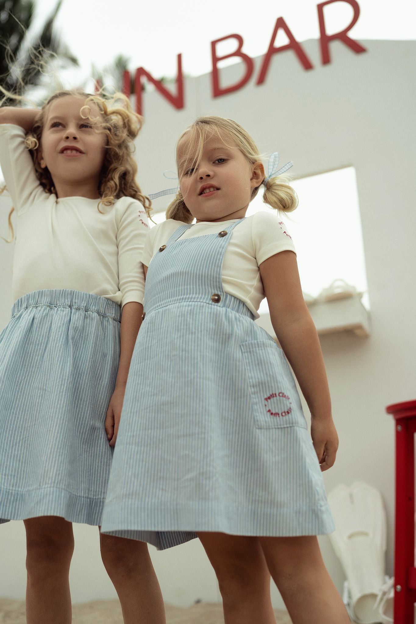 Girls Classic Denim Jumper