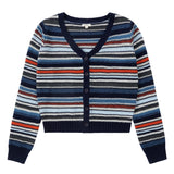 Multicolor Stripe Cardigan