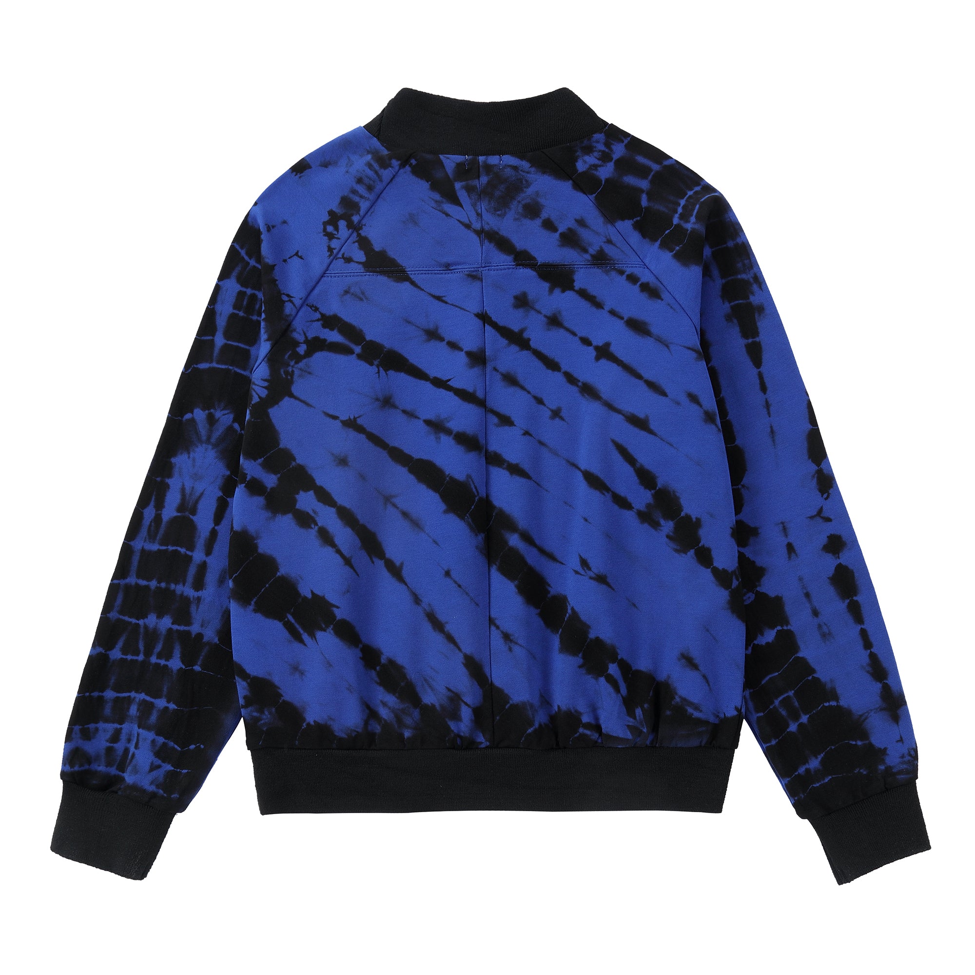 Cobalt Splash Mock Neck Sweatshirt