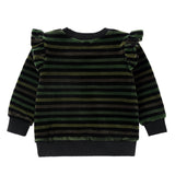 Field of Green Ruffle Sweatshirt