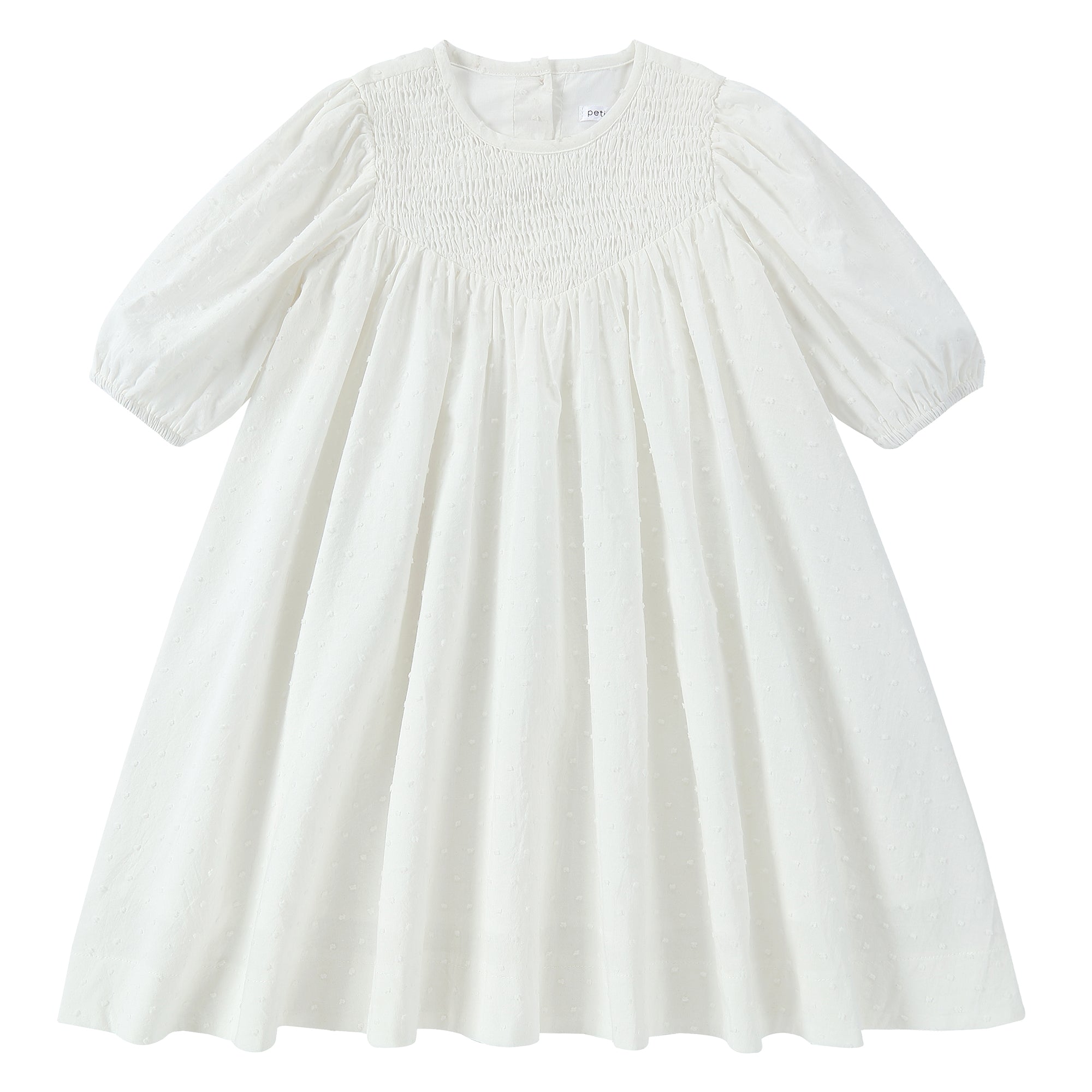 Ivory Swiss Dot Dress – Petit Clair