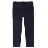 Navy Pique Pants- Matches Blazer