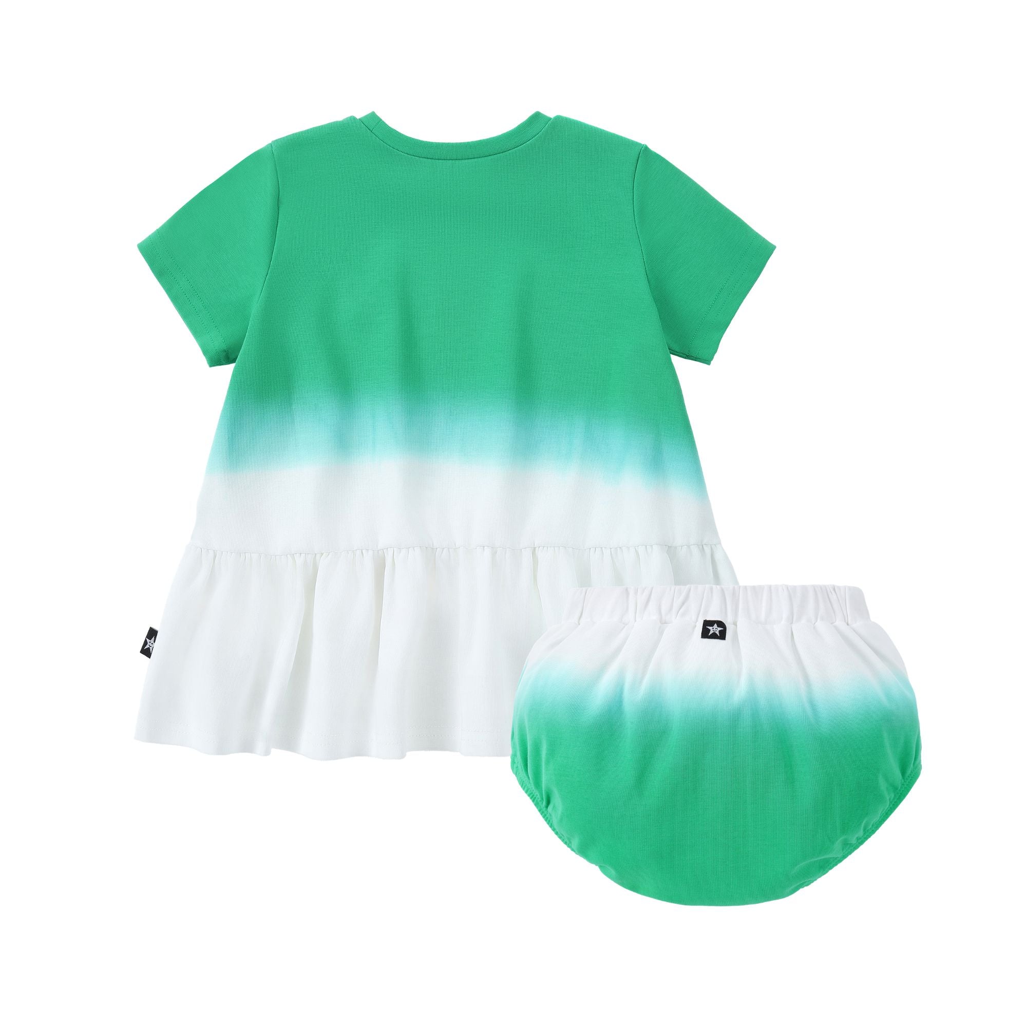 Baby Girls Green Dip Set