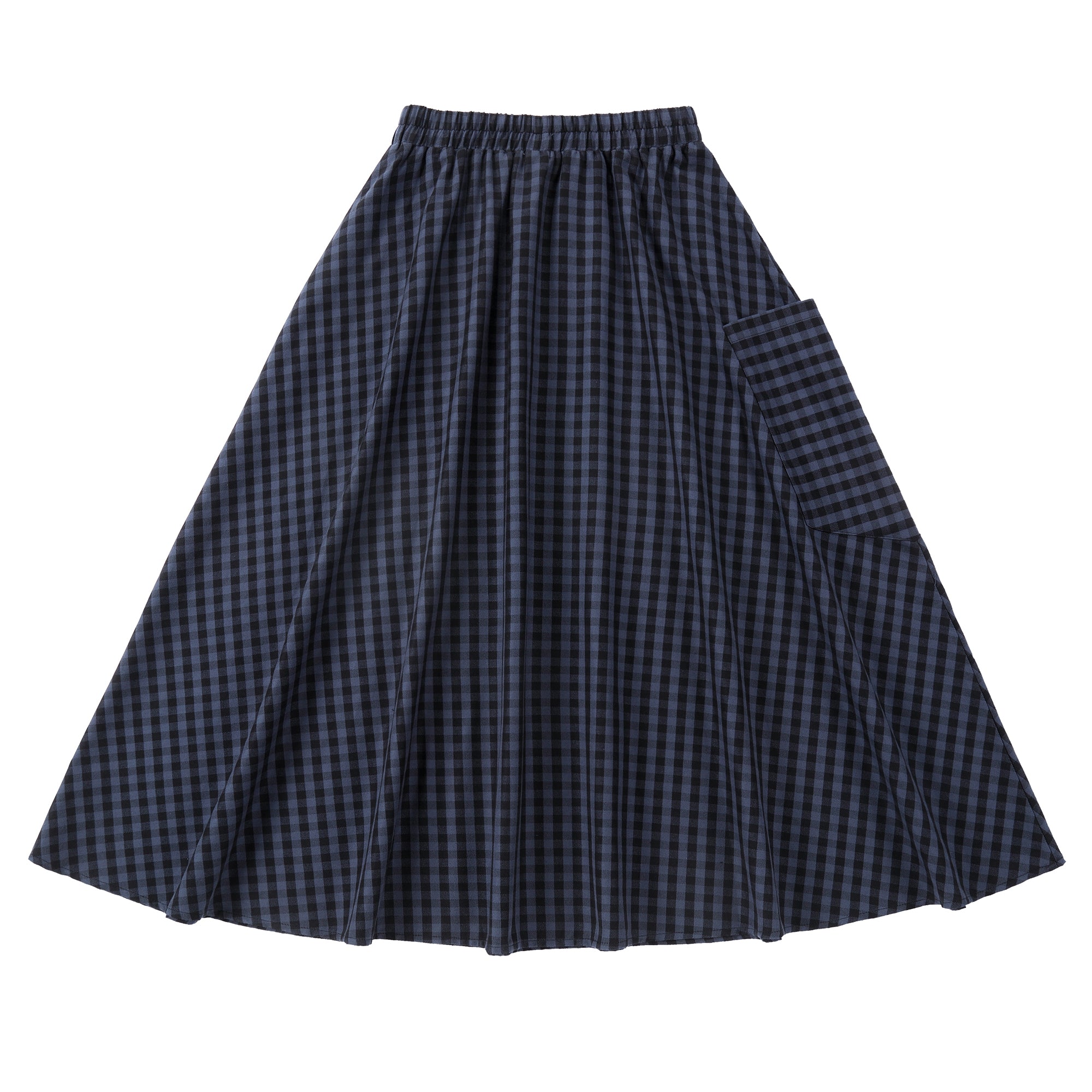 Midnight Plaid Skirt