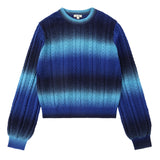 Ocean Blue Ombre Sweater