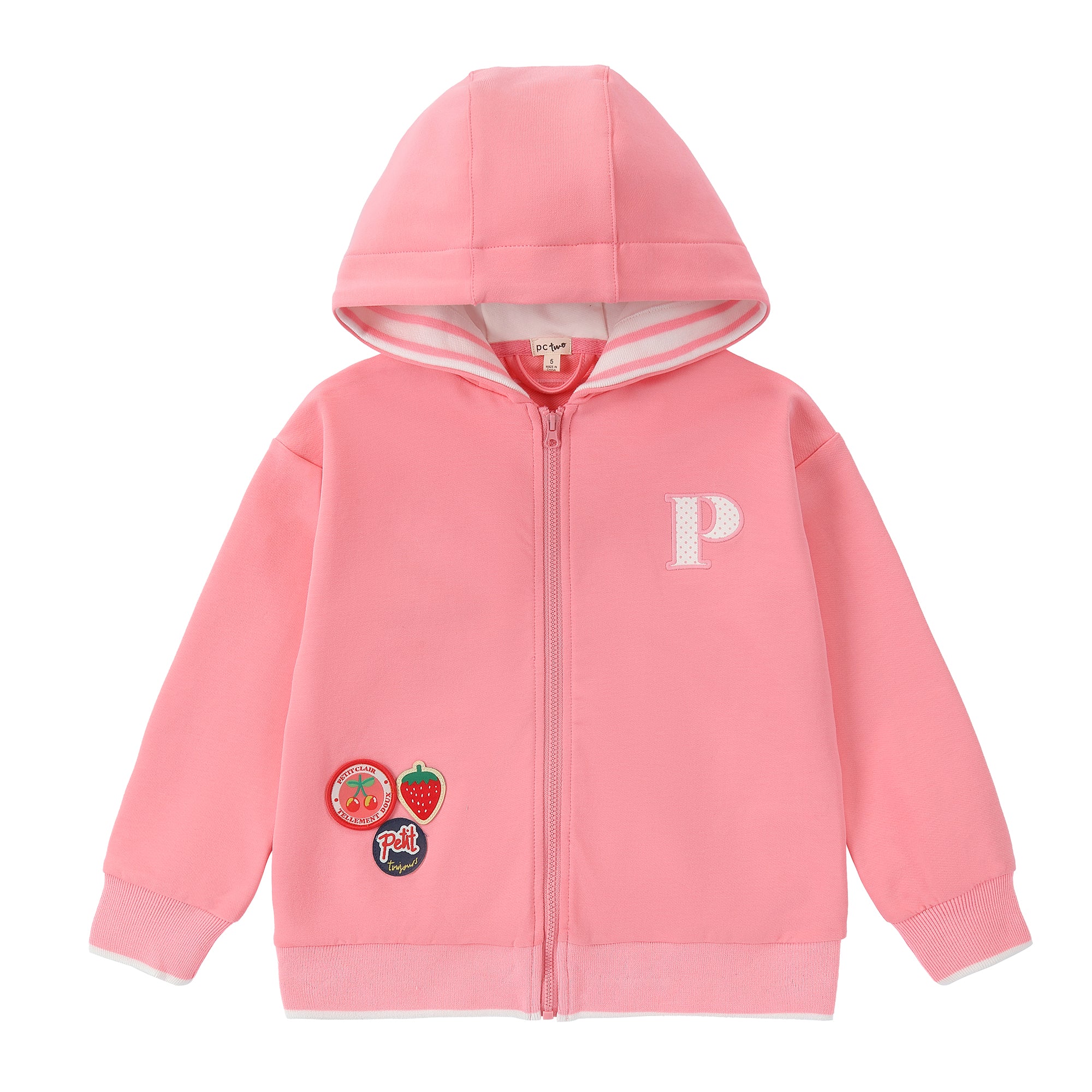 Girls Pink Hoodie