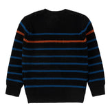 Royal Blue / Orange Stripe Sweater