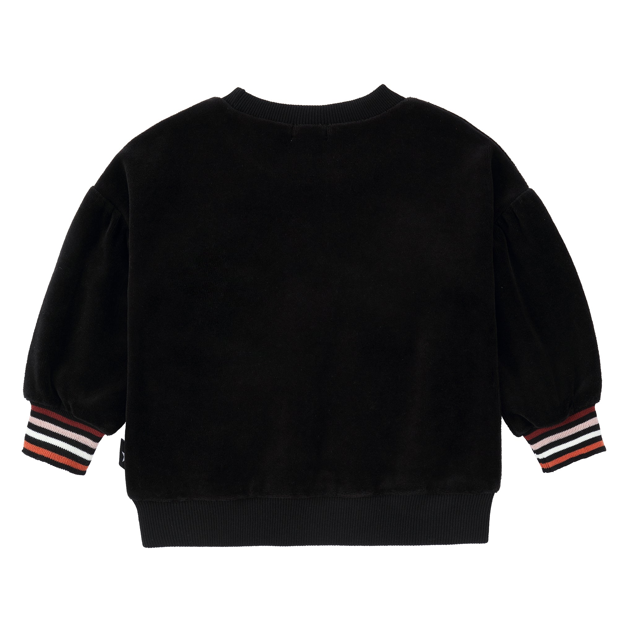 Black Sweatshirt With Heart Pockets