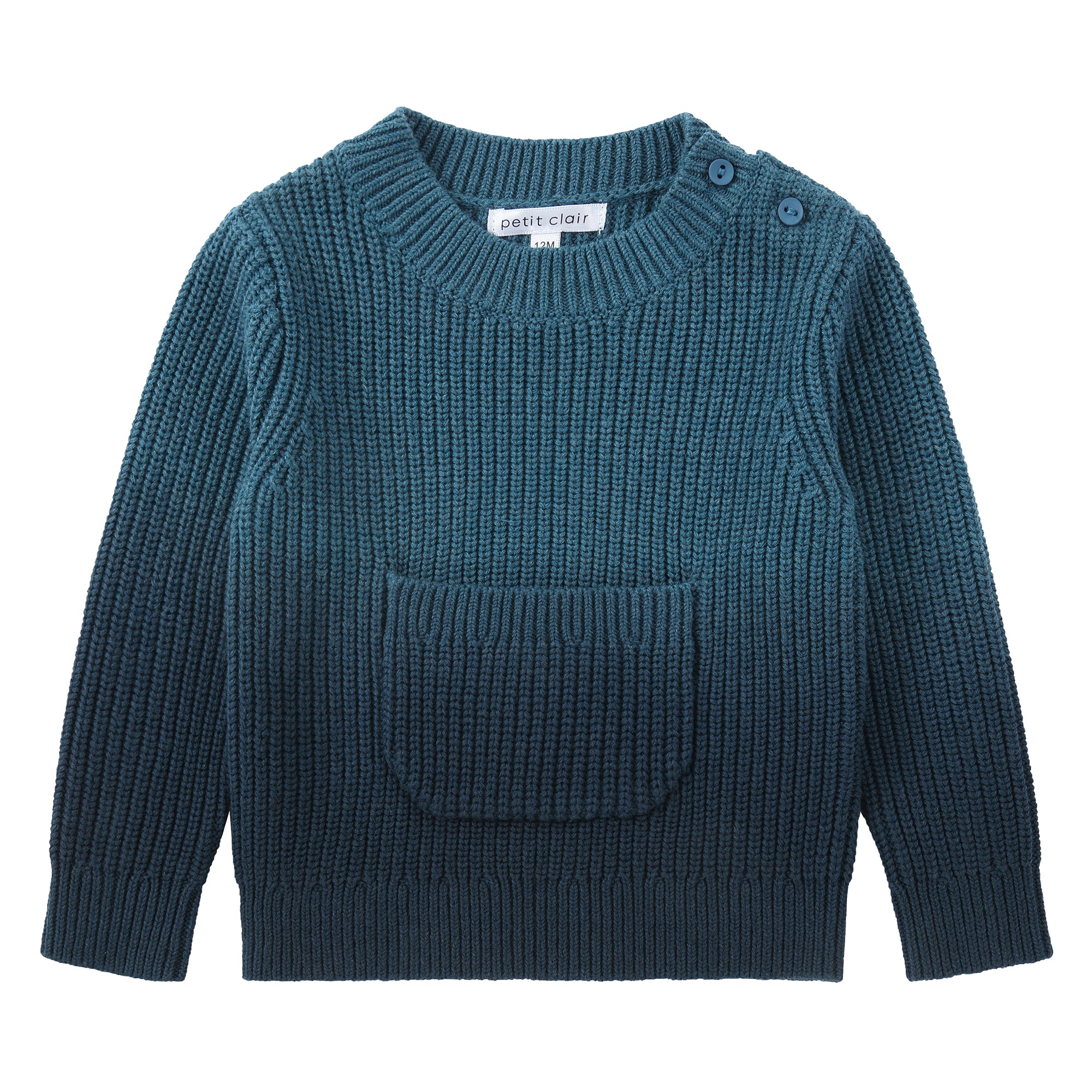 RoyalTeal Pocket Sweater