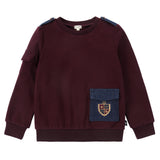 Berry Mood Pocket Sweatshirt