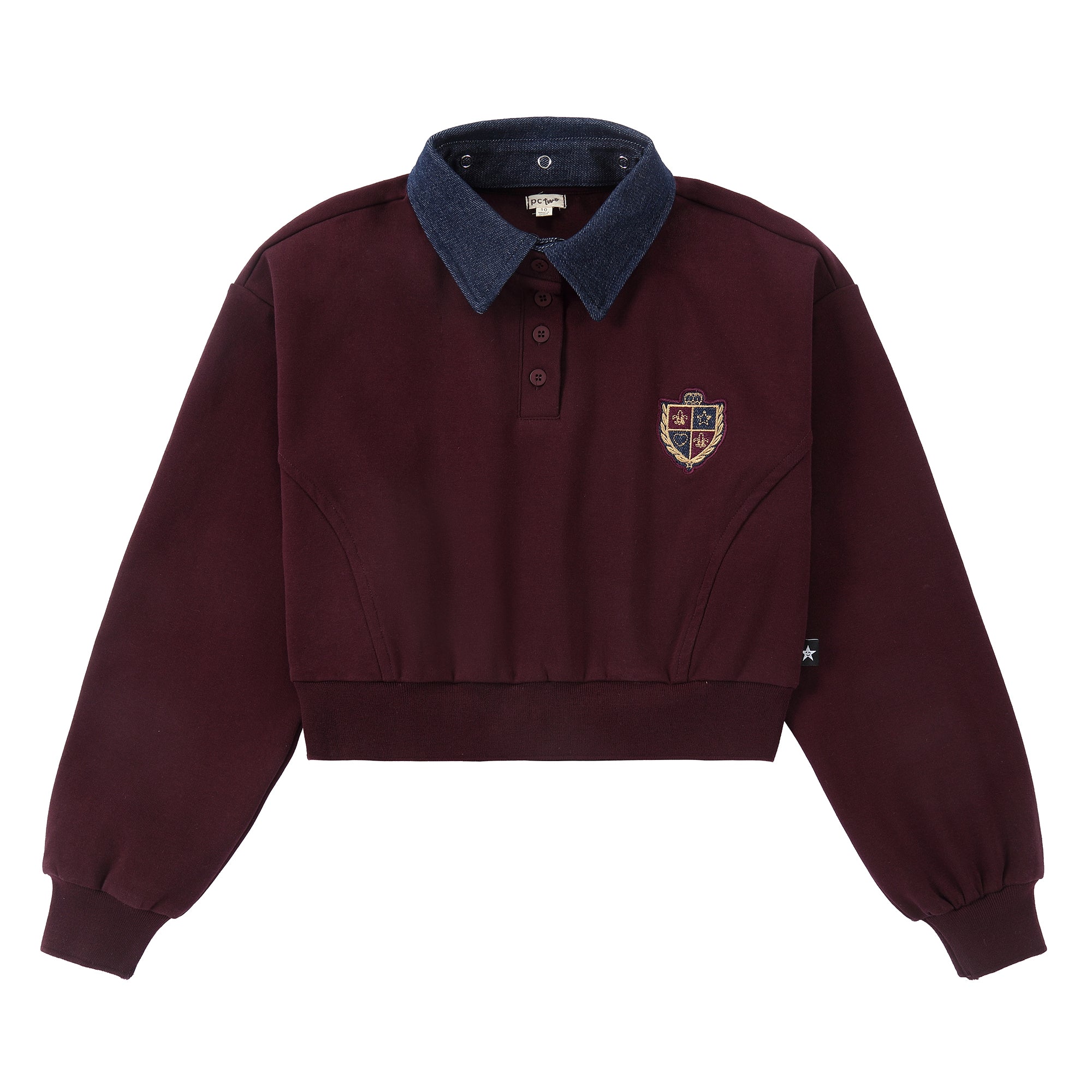 Berry Mood Emblem Sweatshirt