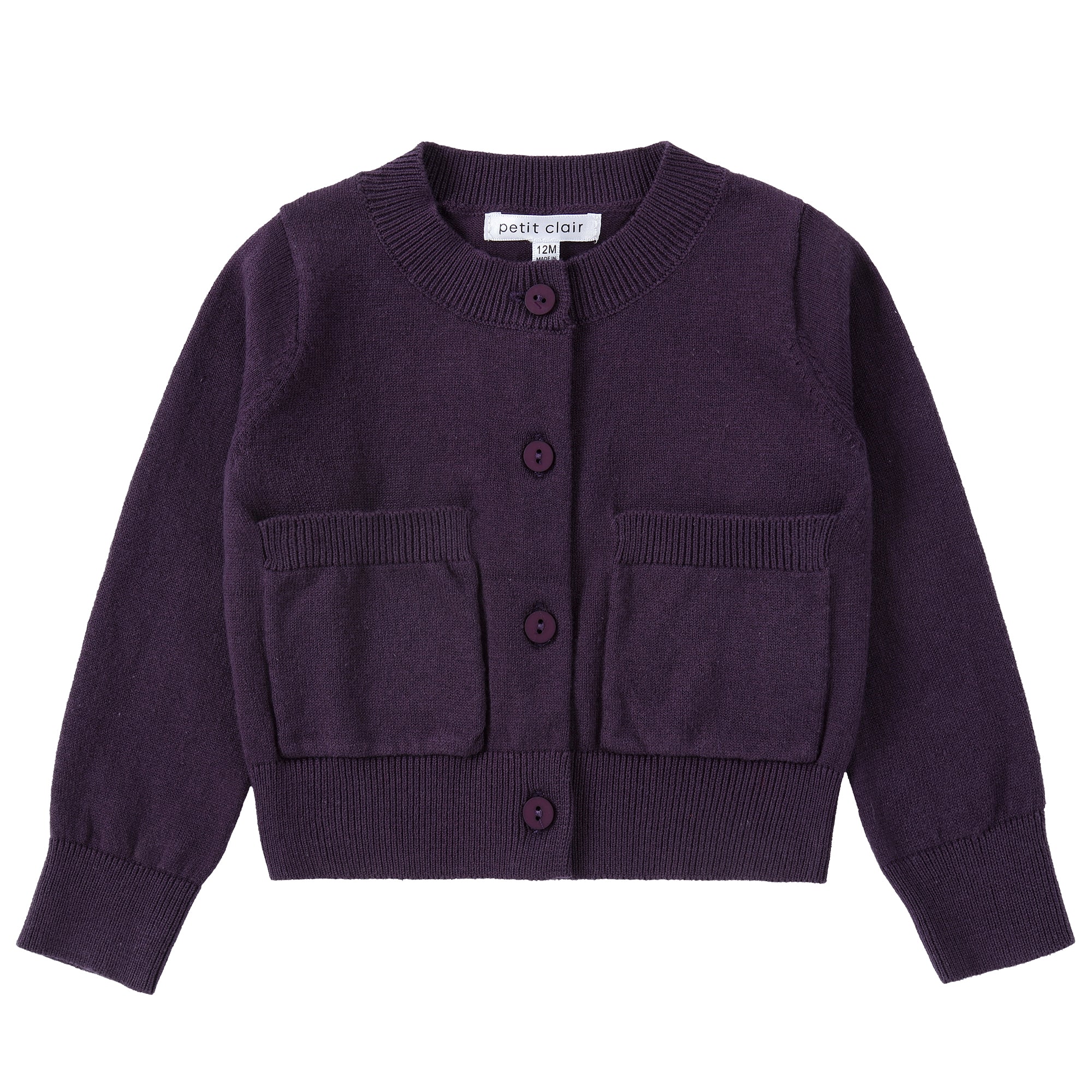 Violet Blooms Cardigan